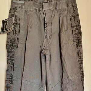 Men's Gray Rigolletto Tactical Ripstop Pants Army Green 33x29 Brand New!